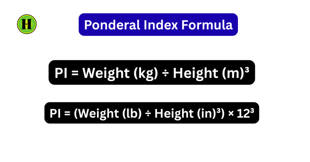 Ponderal Index Calculator