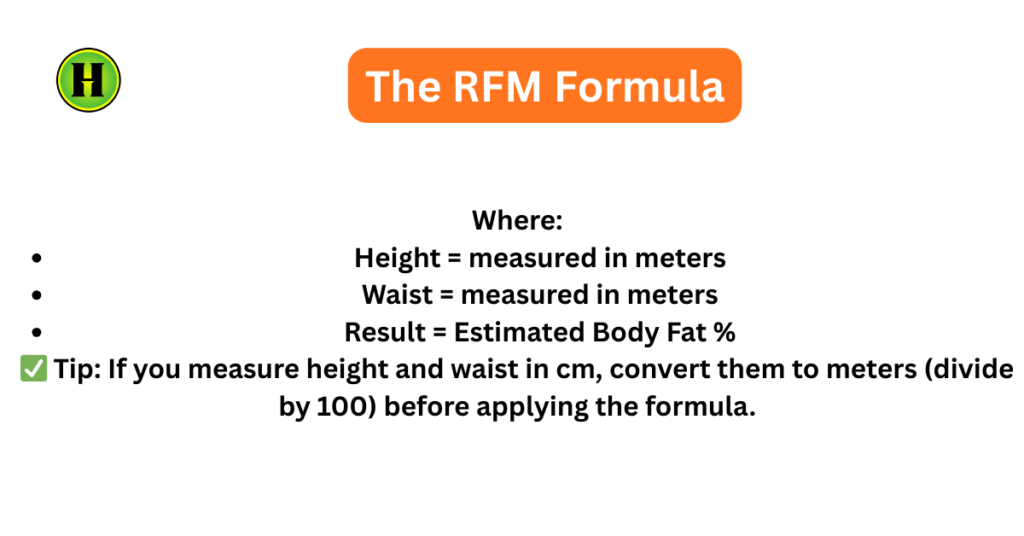 (RFM) Relative Fat Mass Calculator Healthmole.